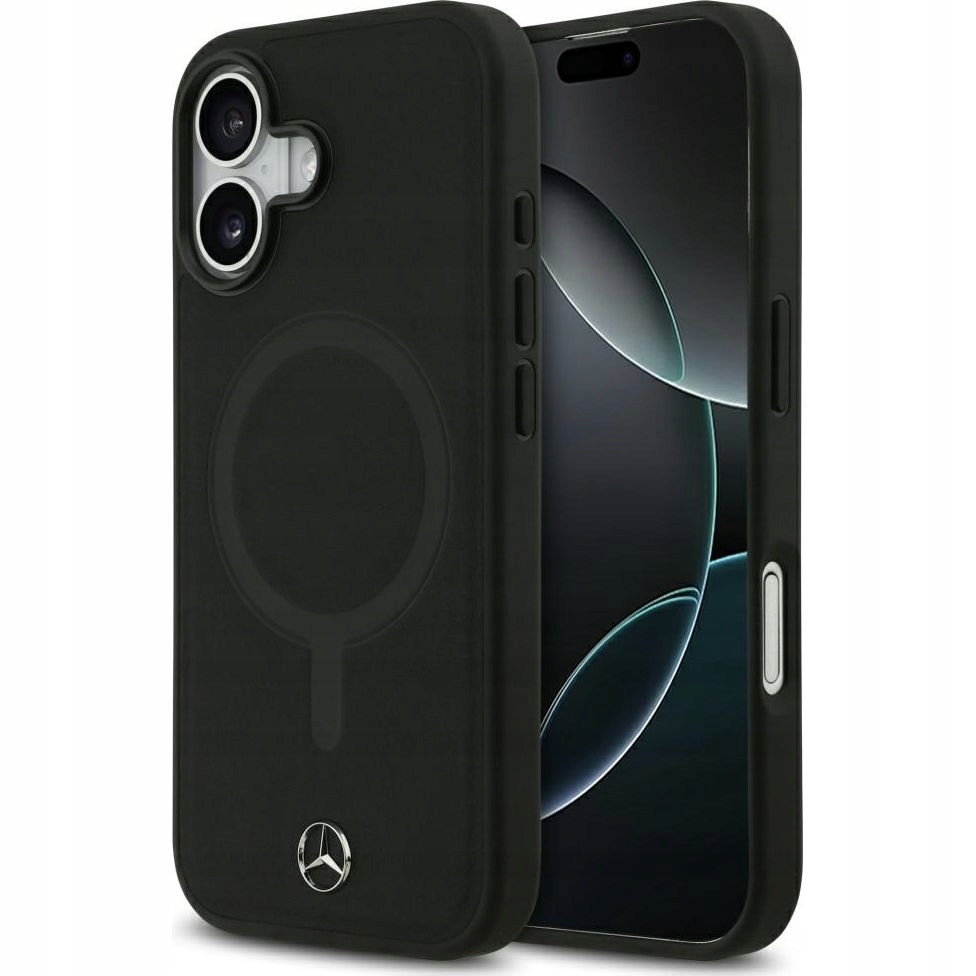 Pouzdro Mercedes -Benz pro iPhone 17, pro MagSafe, lehký kryt, pevný obal