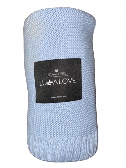 

Bambusowy kocyk Baby Blue 120x100 cm Lullalove