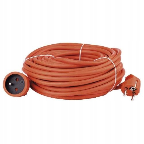 Kabel prodlužovací, 25m 250V, oranžová
