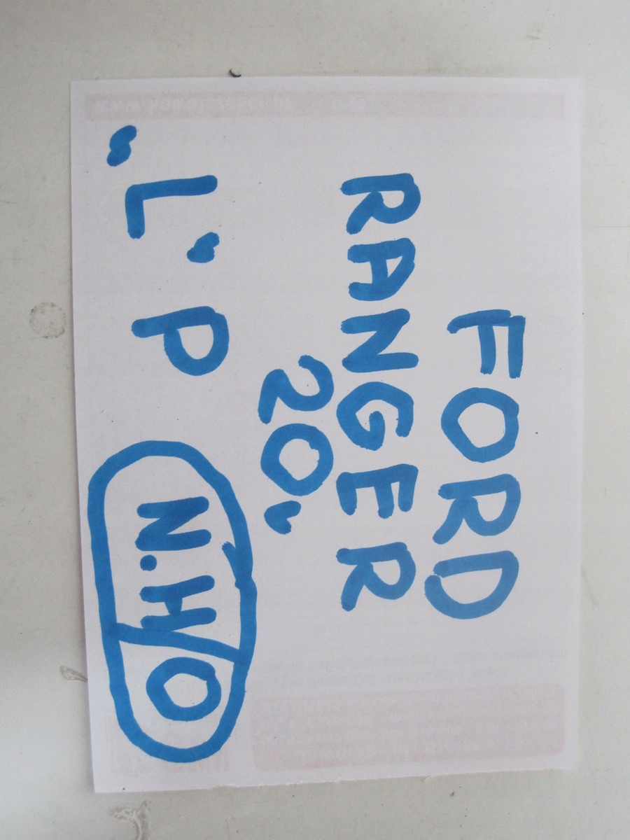 mechanism lifting windows door left front FORD RANGER IV