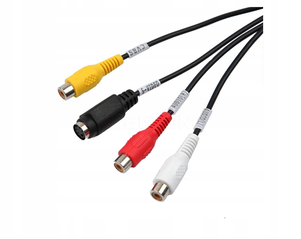 Zgrywanie kaset VHS grabber CVBS SVideo USB stream Model 2091050000100