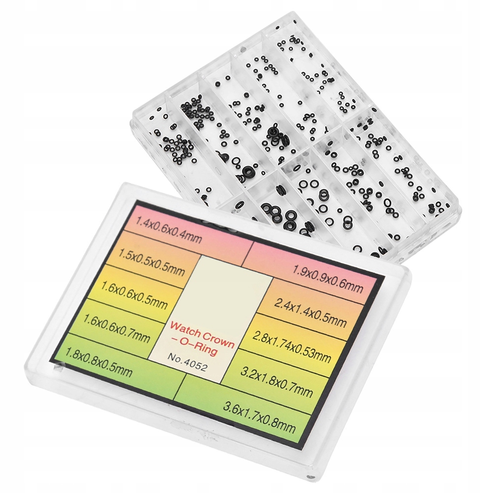 ORINGI USZCZELKA ORINGÓW DO ZEGARKÓW ZESTAW 1.4-3.6mm