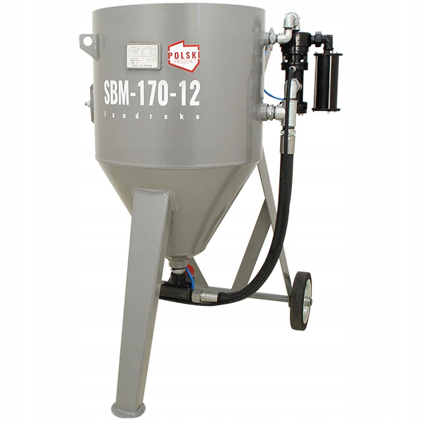 POLSKA PIASKARKA WODNA SODOWARKA 170L +OSPRZĘT BHP Rodzaj syfonowa