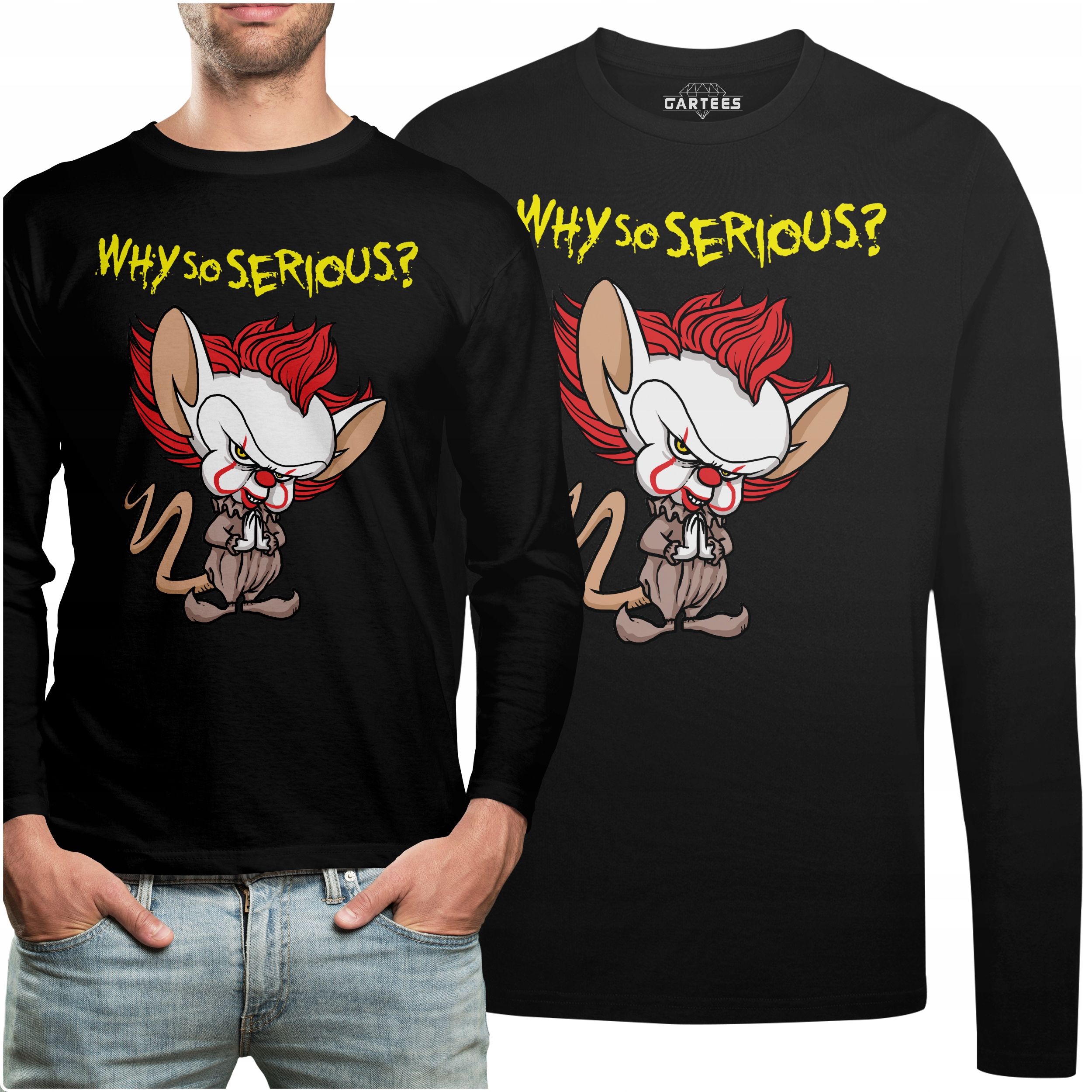 

Koszulka Long Na Prezent Napis Why So Serious