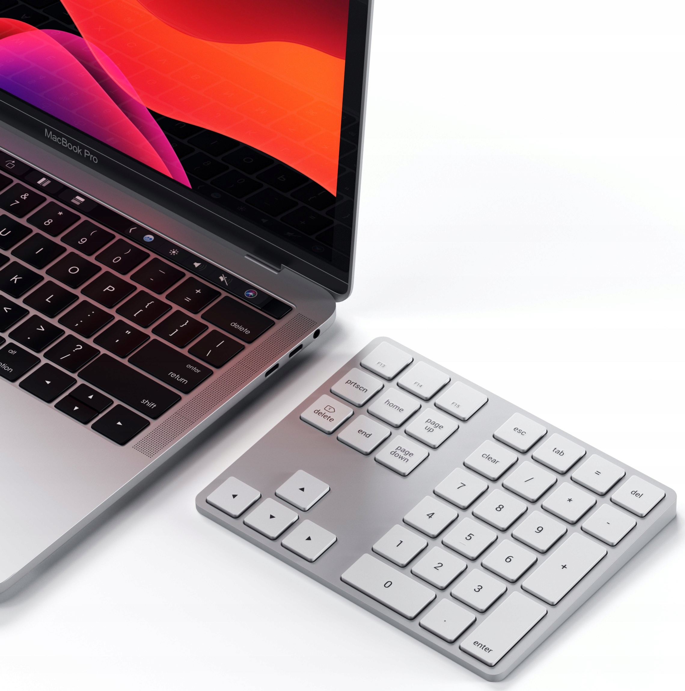 Klawiatura bezprzewodowa nożycowa Satechi, numeryczna Bluetooth do PC/Mac