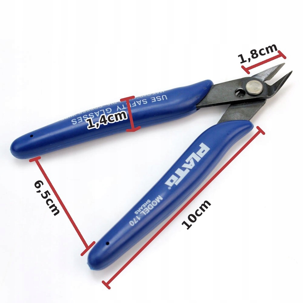 Cążki boczne PLATO 170 - precyzyjne obcinaczki boc Kod producenta 2299