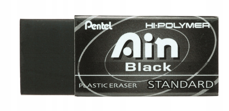 

Gumka Pentel Ain Black ZEAH06