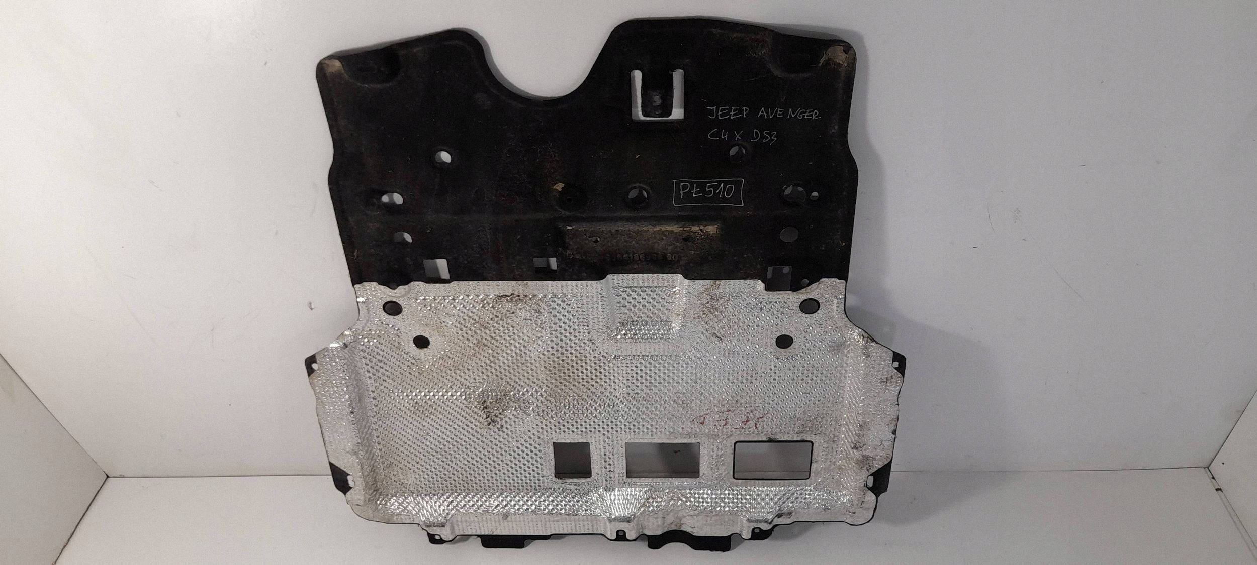 Jeep Avenger C4 X DS3 Junior cover below engine 9866186980 (PL510)