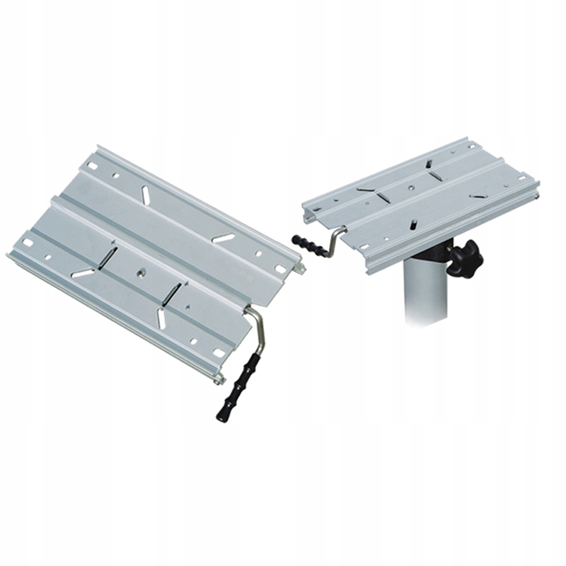 Posuvník pro jachtové křeslo plochý 33 x 18 cm hliníkový Easterner