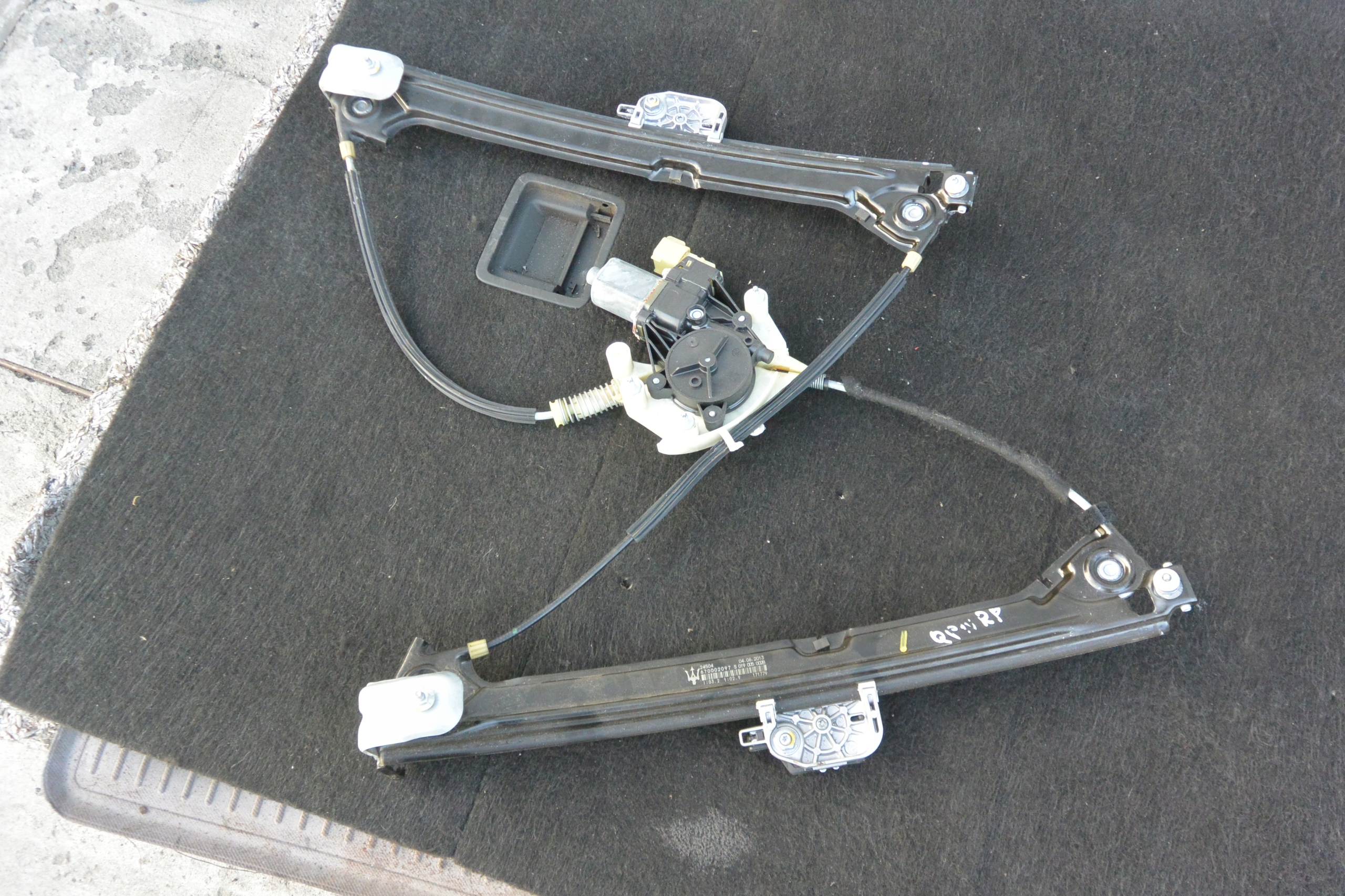 window regulator front MASERATI GHIBLI QUATTROPORTE