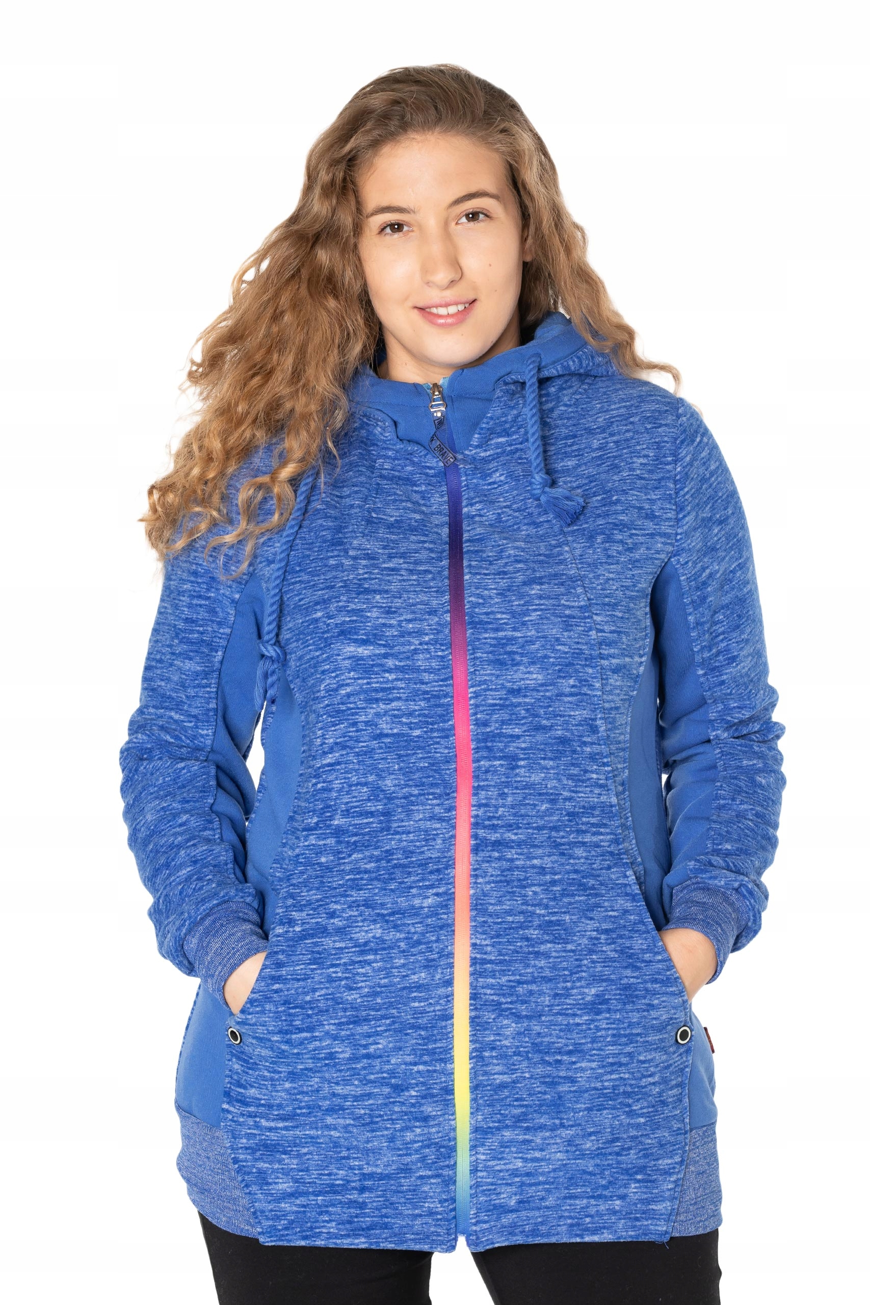 

Ciepła Długa Bluza Polarowa Polar Damski 409-5 r L