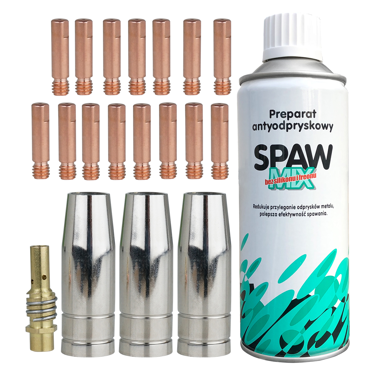 

zestaw części palnika Mig uchwyt Mb 15 migomat