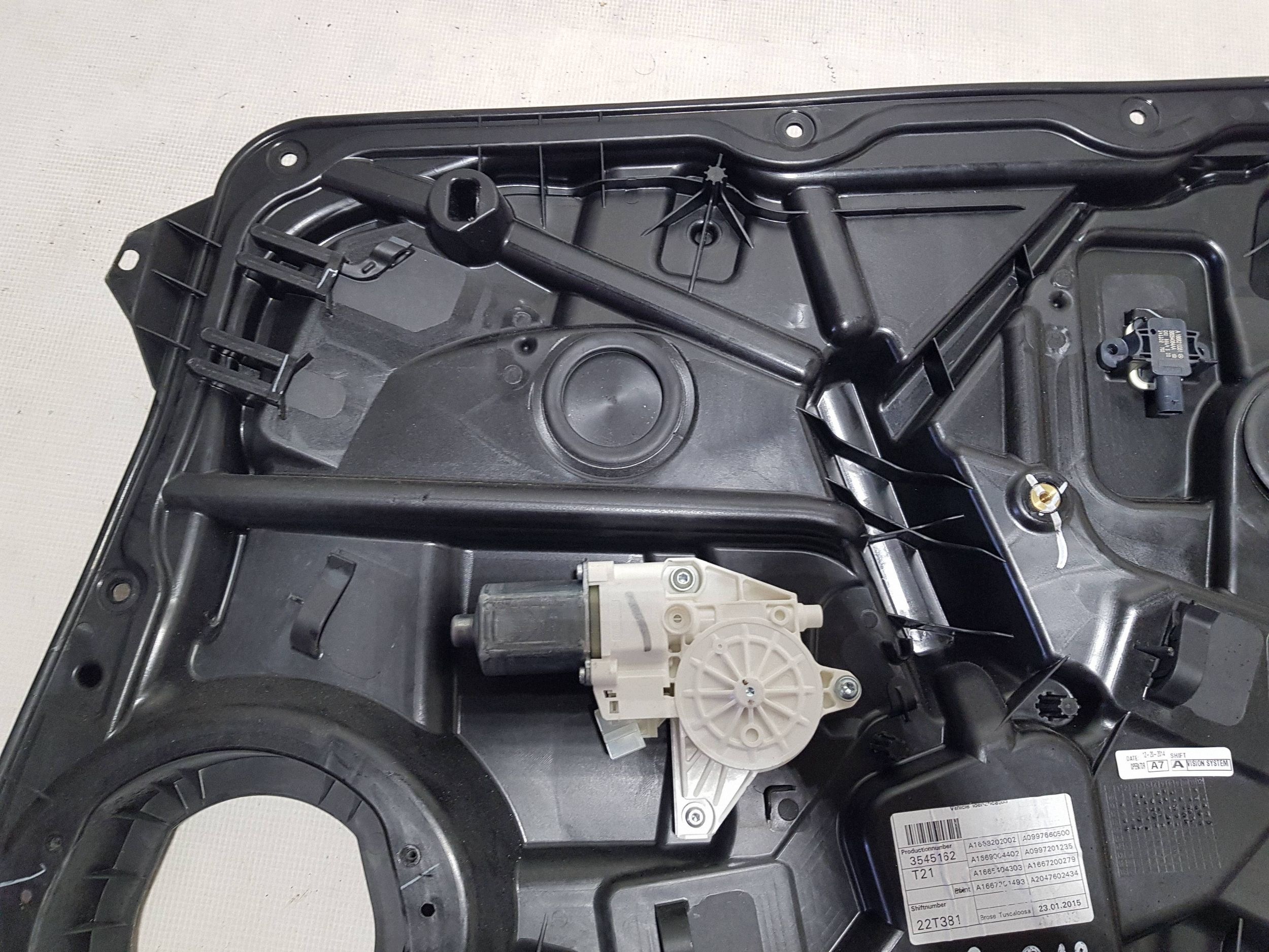 MERCEDES ML GL W166 X166 window regulator mechanism right front