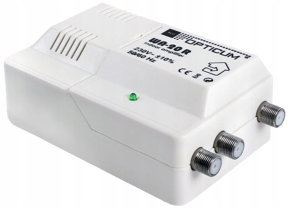 

Wzmacniacz do Anteny DVB-T2 Rozdzielacz 2x Tv