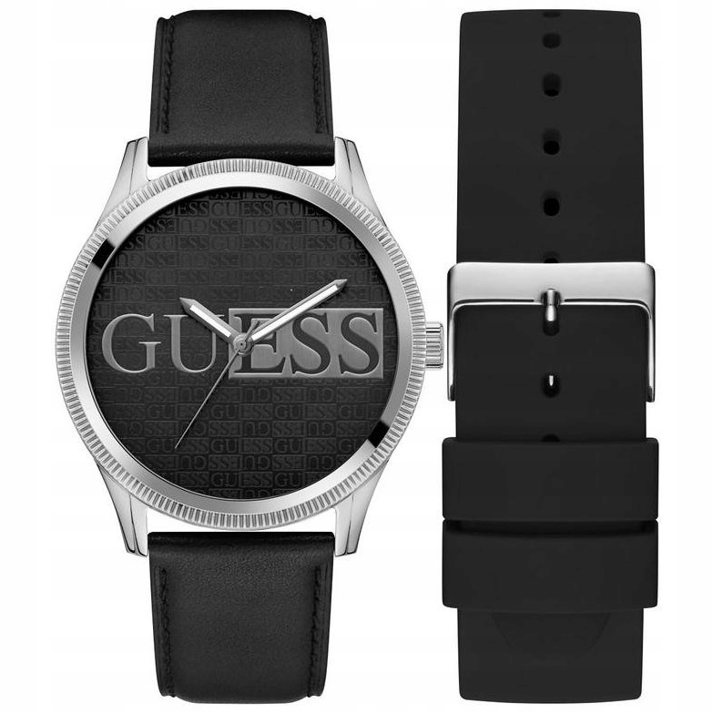 Pánské Hodinky Guess GW0981G1 s černým řemínkem
