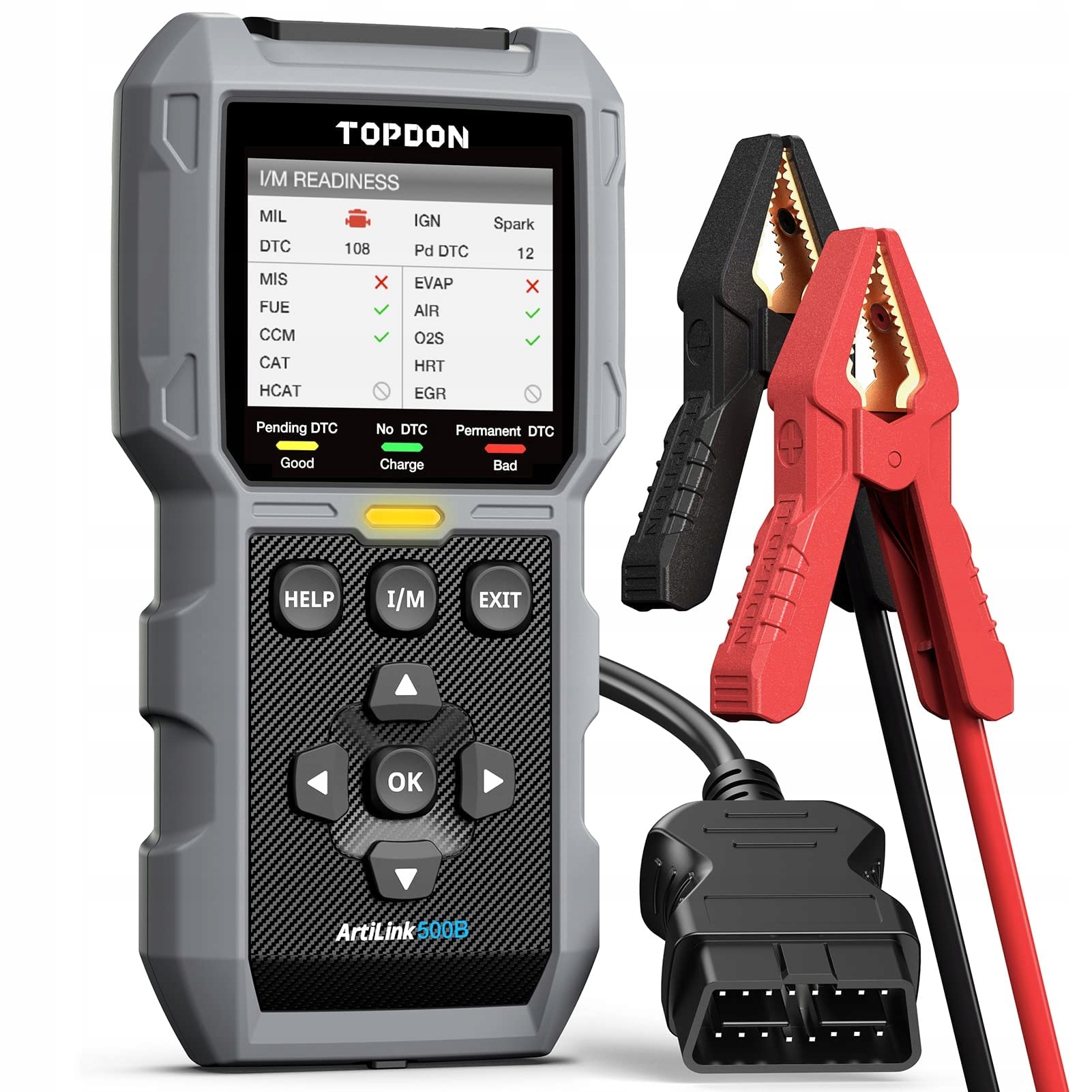 TOPDON AL500B skaner OBD2 i tester baterii