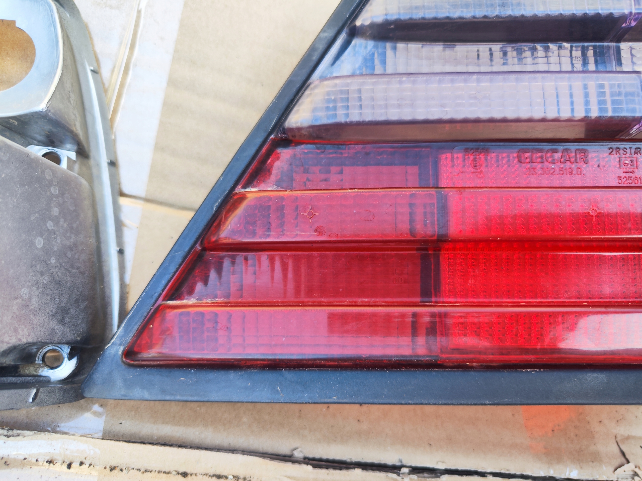 mercedes w124 sedan light rear part rear e klasa right