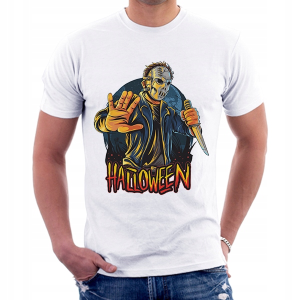 

Koszulka Na Halloween Męska T-shirt Horror / XL