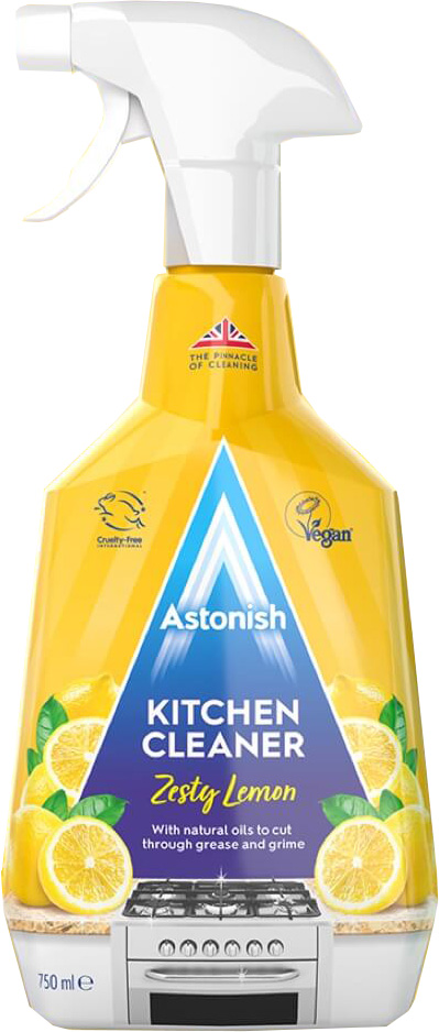 

Astonish 750ml spray Kitchen Lemon odtłuszczacz