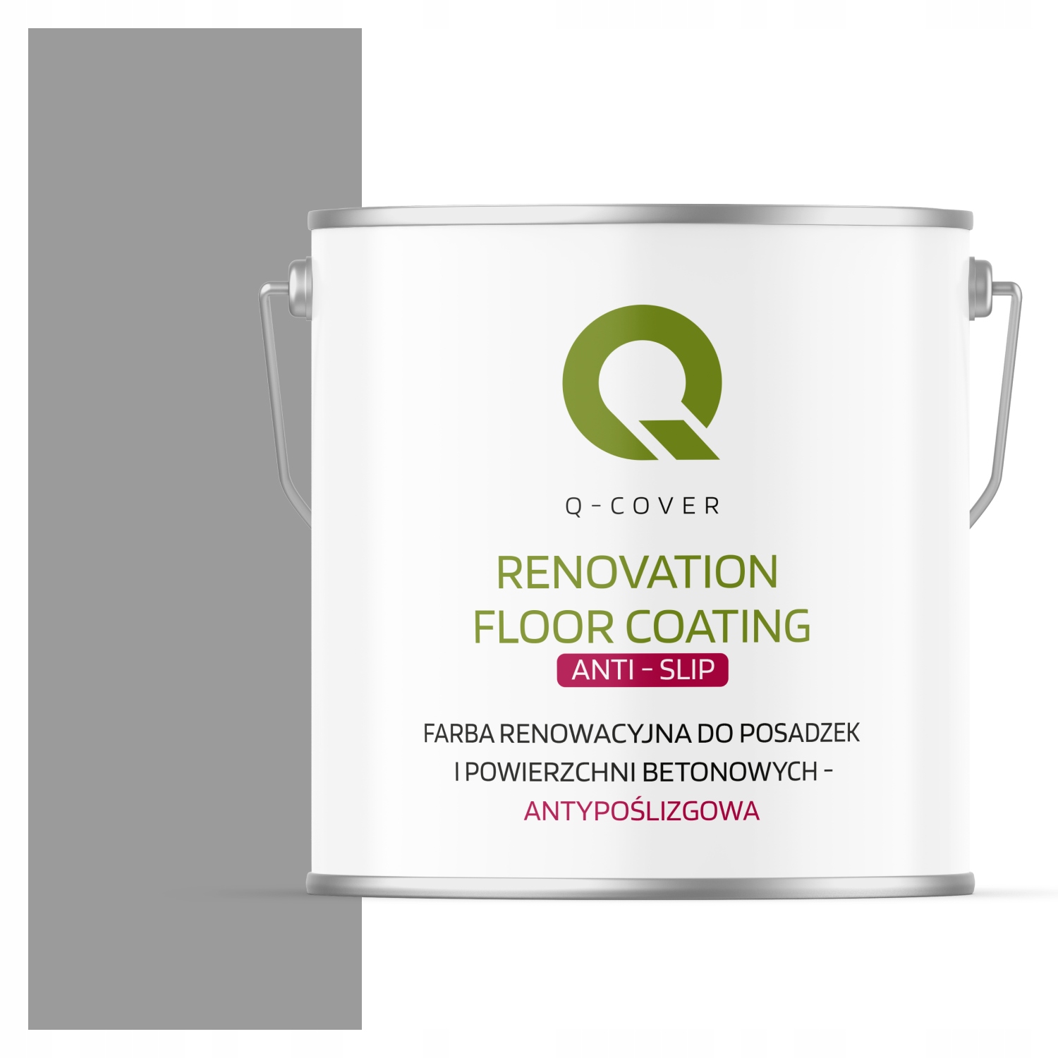 Renovačná Farba Na Podlahy Protišmyková Uv Šedá Signálna RAL7004 5 L