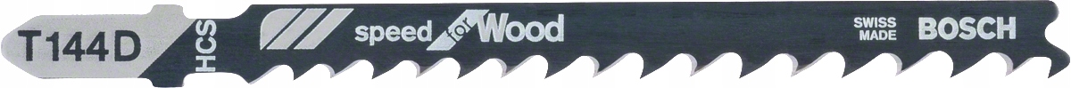 Pilový List List Do Přímočí Pily T144D 100 Ks Bosch pilový list list na dřevo