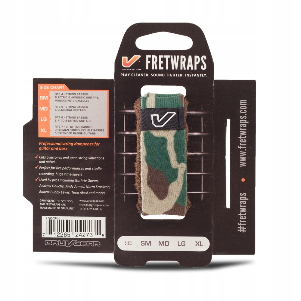 Opaska tłumiąca Gruv Gear Fretwraps Medium