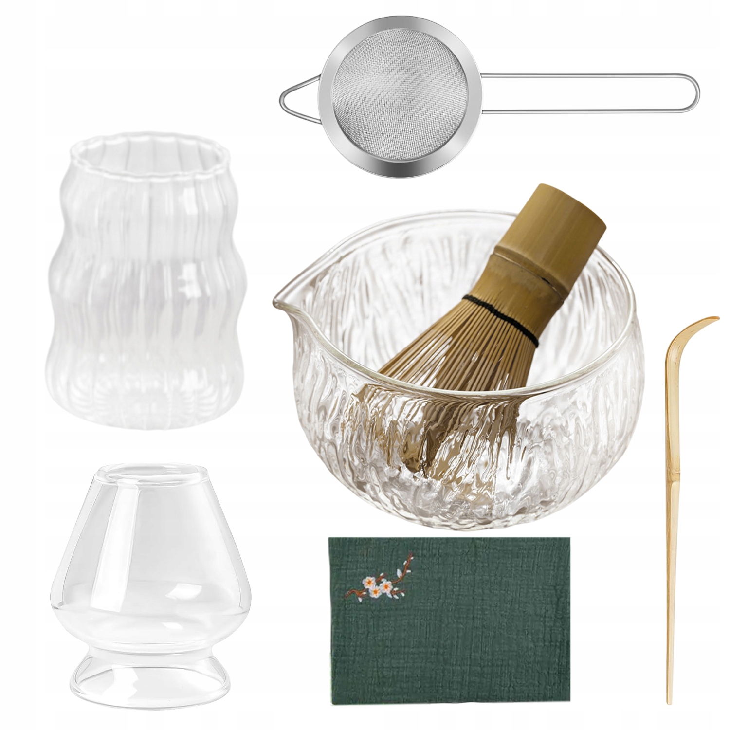 Levně Sada Matcha Pro Obřadní Čaj S Výlevkou A Filtrem Na Sítko