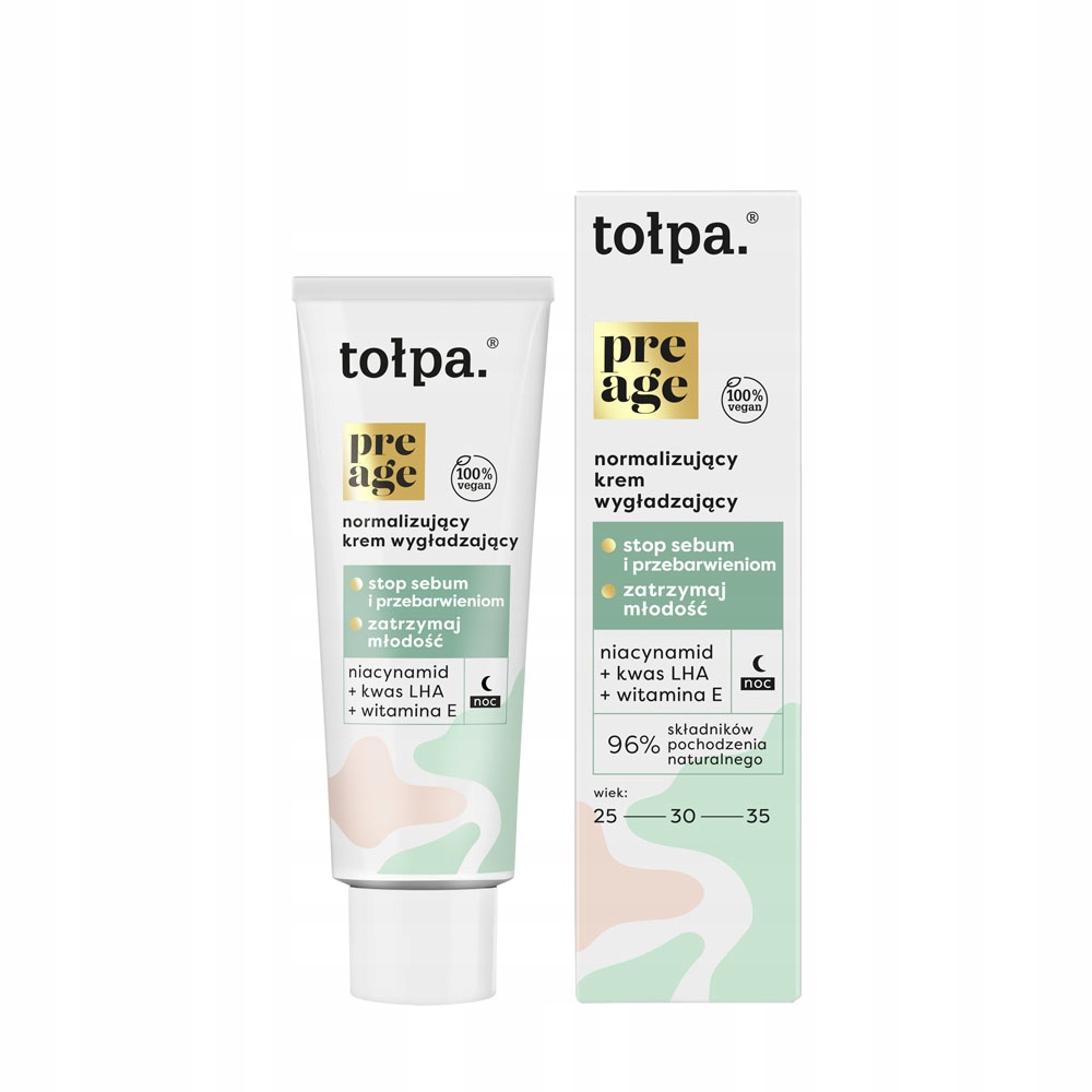 

Tołpa Matujący krem wygładzający Noc pre age 40 ml