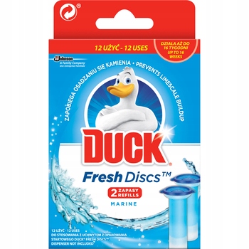 

Duck Fresh Discs Marine Duo Żelowe Krążki Zapas 12