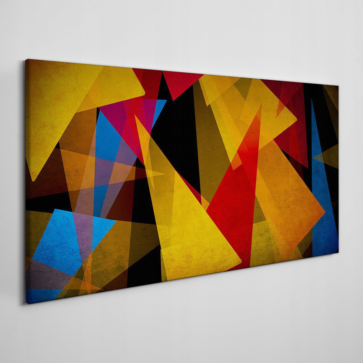 

Obraz na ramie płótno Trójkąty geometria 100x50 cm