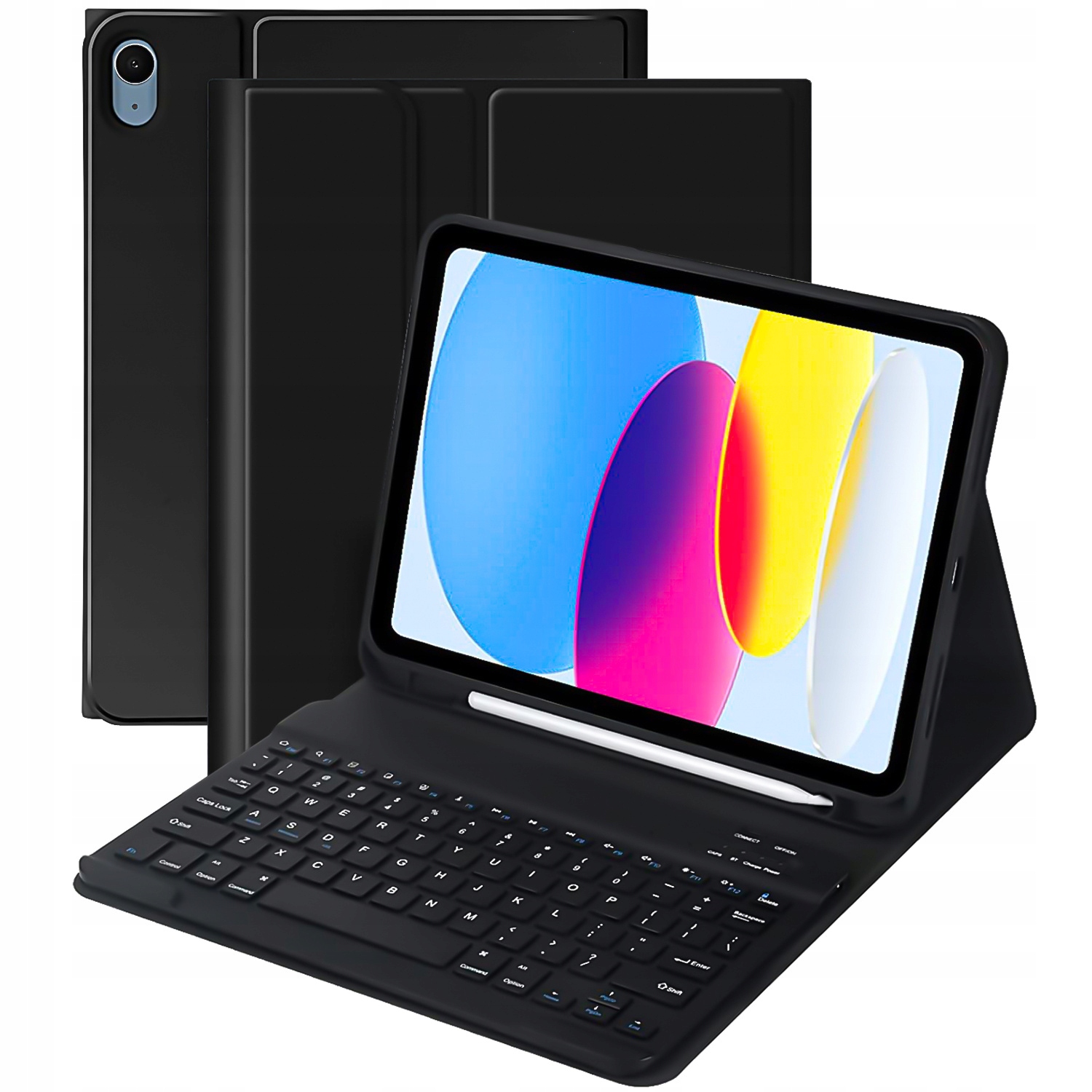Klávesnice Pouzdro Ochranné Skládací Bluetooth Pro Apple Ipad 10.9 2022