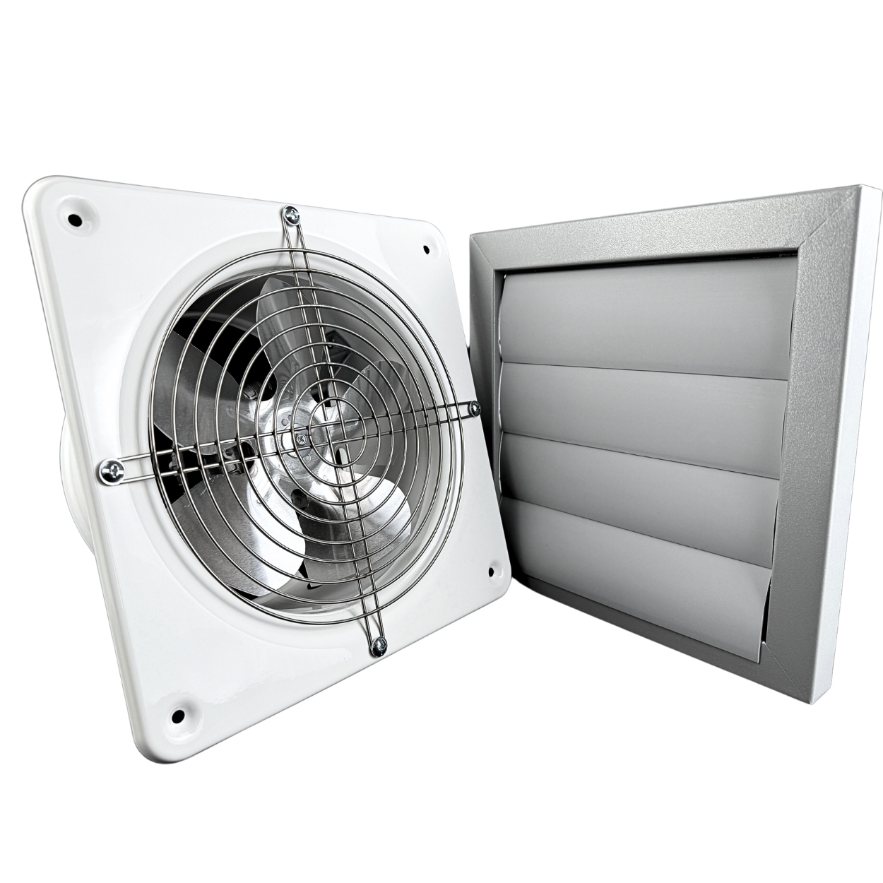 Průmyslový nástěnný ventilátor Ark 160 s žaluzií