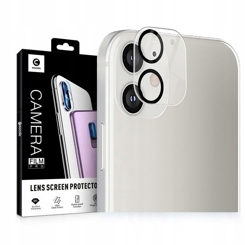 

Szkło na aparat obiektyw do iPhone 12 Mini, Mocolo