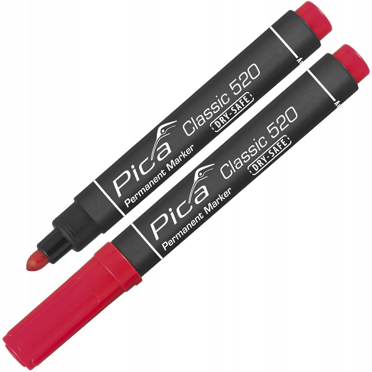 PICA MARKER PERMANENTNY CLASSIC 520 CZERWONY PISAK