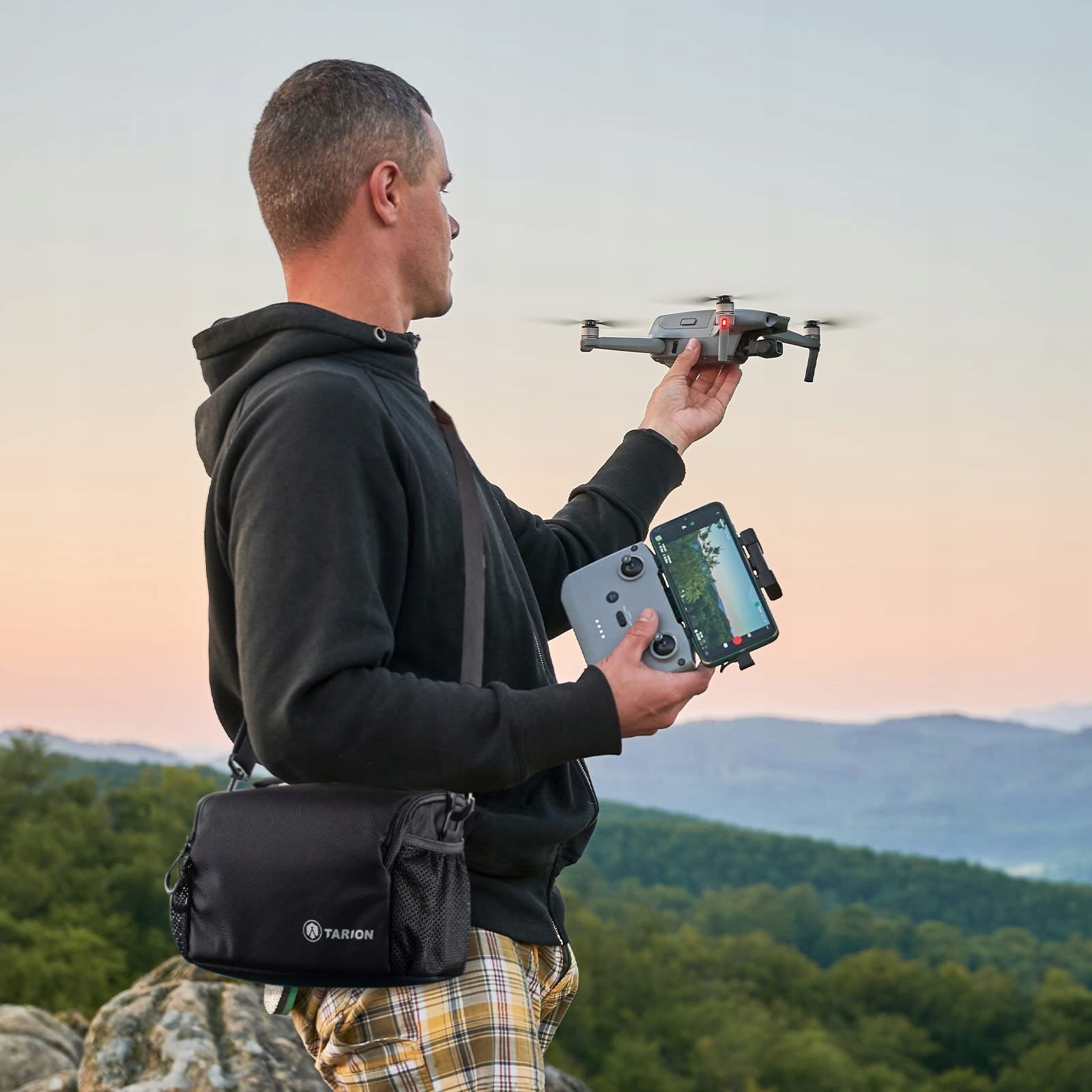 TARION Torba Na Aparat DSLR Canon Nikon Sony Z Pokrowcem Przeciwdeszczowym — miniatura 6