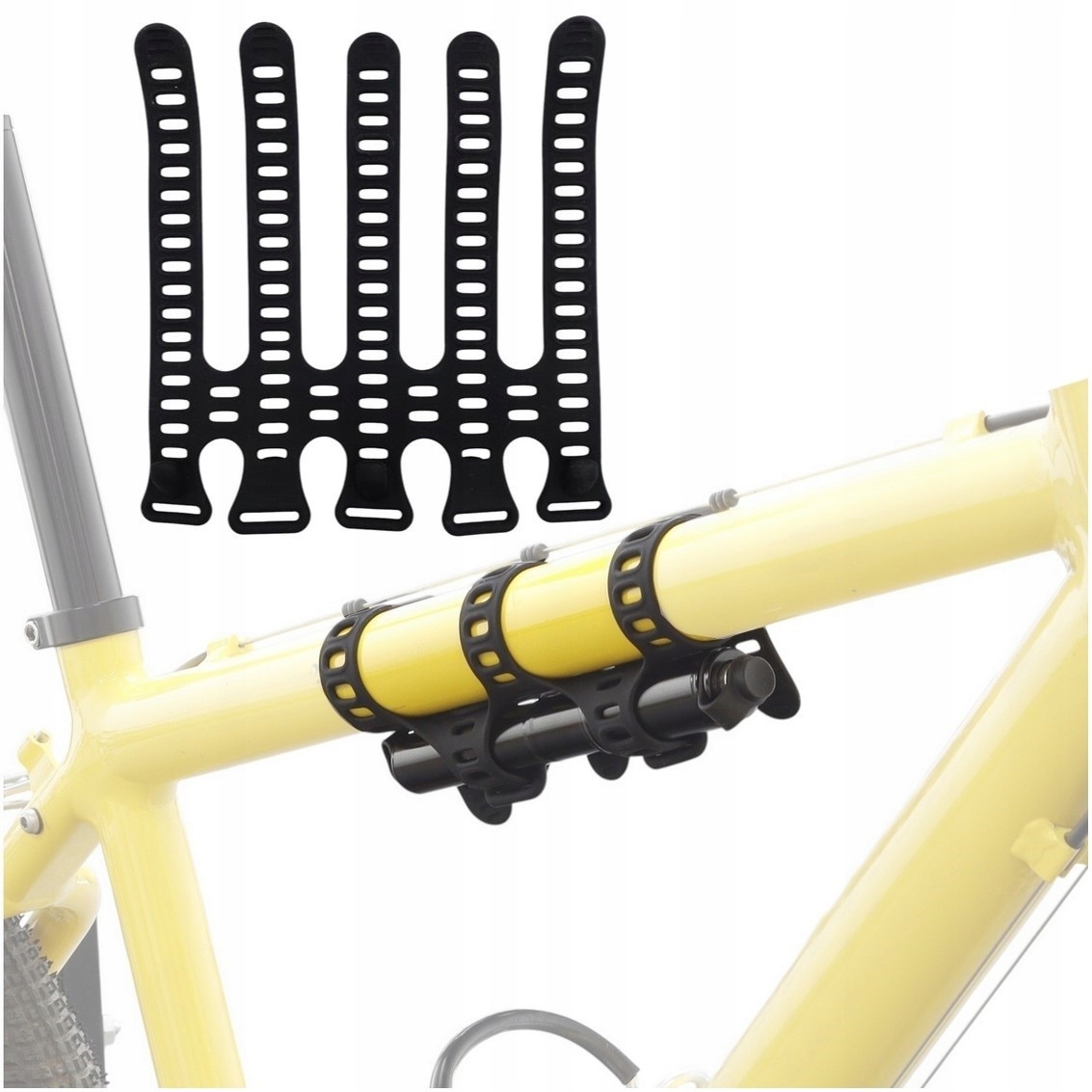 Uchwyt rowerowy Bone Strap Plus czarny