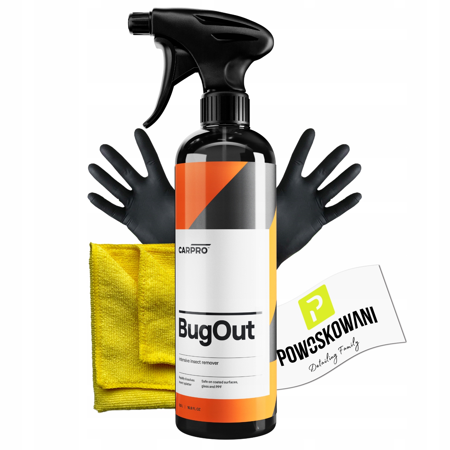 CarPro Bug Out 500 ml Środek do Bezpiecznego Usuwania Owadów z Samochodu