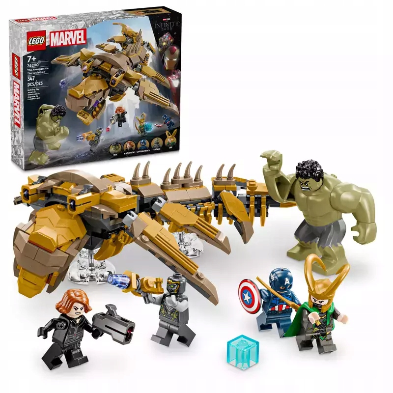 Lego Heroes Avengers versus Leviatan