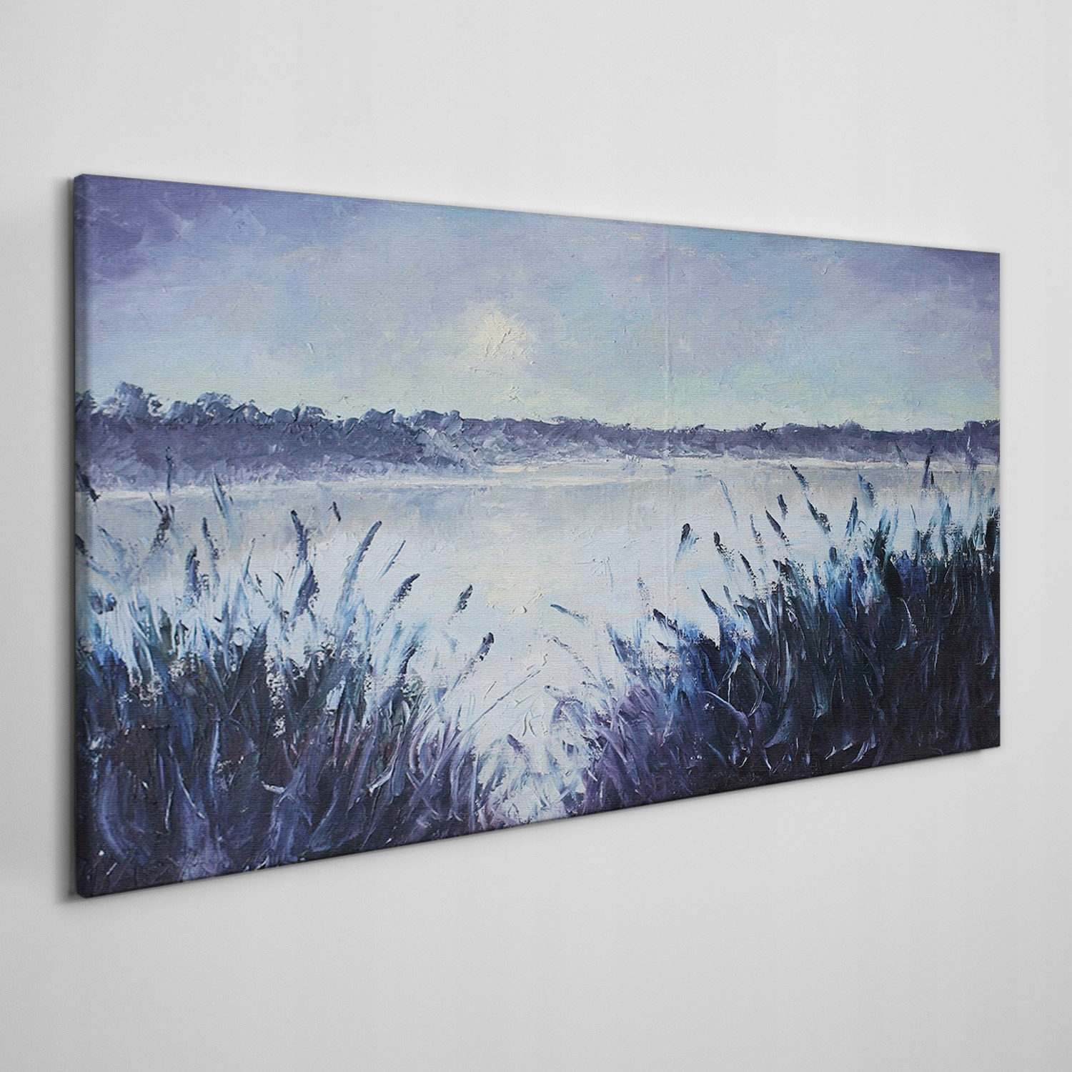 

Płótno obraz na ścianę Jezioro niebo noc 100x50 cm