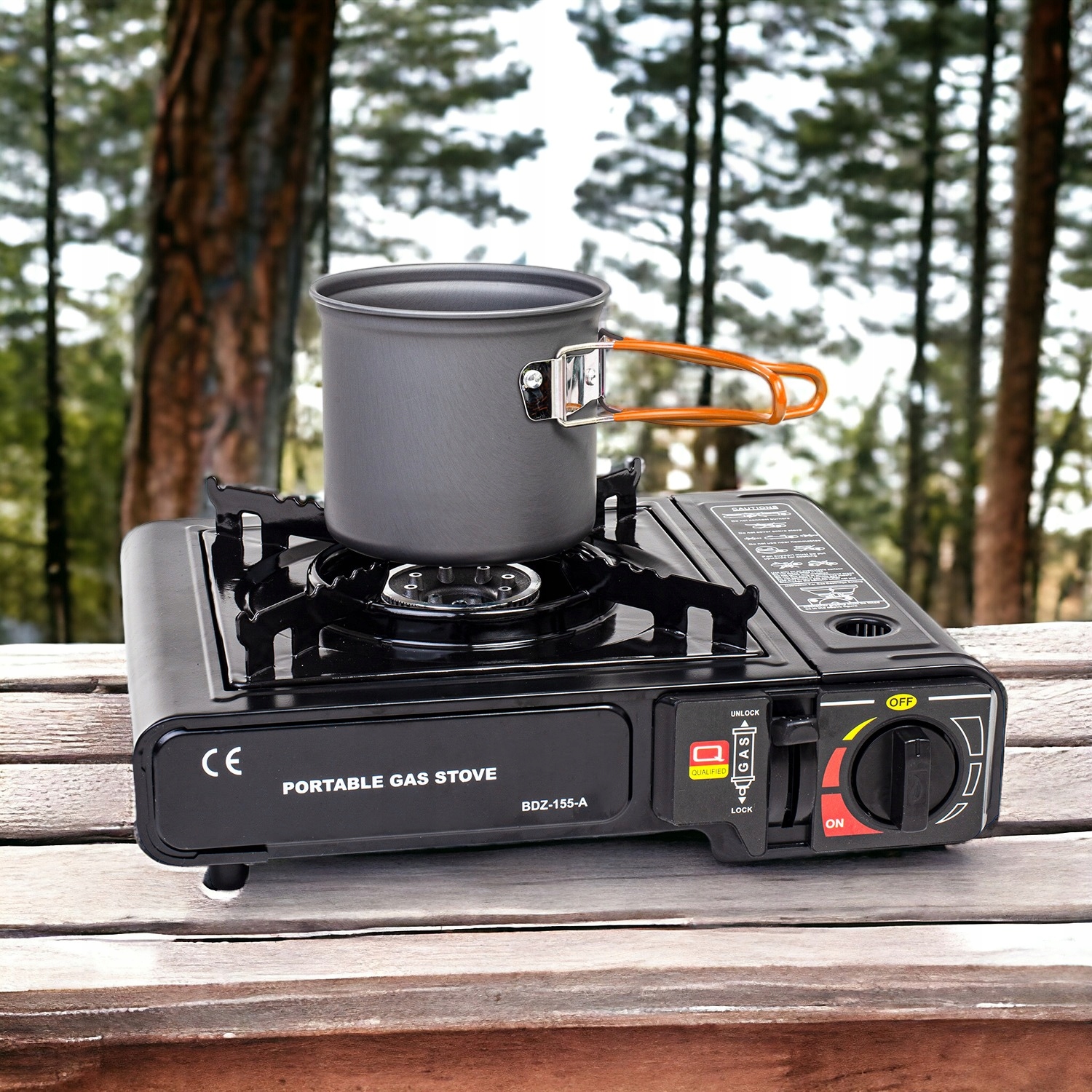 NACZYNIA TURYSTYCZNE ZESTAW GARNKÓW SZTUĆCÓW KEMPINGOWYCH DO GOTOWANIA Model Zestaw garnków naczyń turystycznych na wyprawy