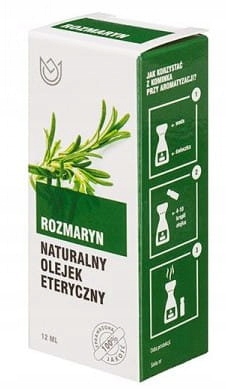 

Naturalny olejek eteryczny rozmarynowy 12ml