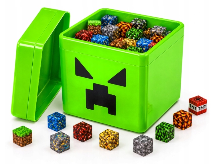 200 sztuk Klocki Magnetyczne Montessori Zestaw +2 Figurki