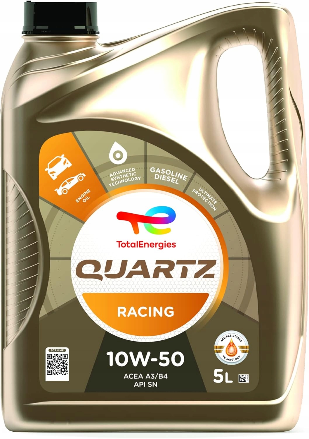 Olej Silnikowy Total Quartz Racing 10W50 5L