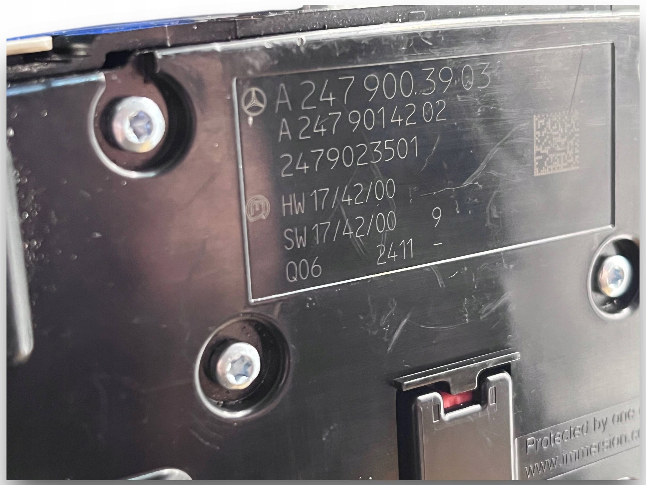PANEL TOUCHPAD MERCEDES W247 W177 A2479003903 $J