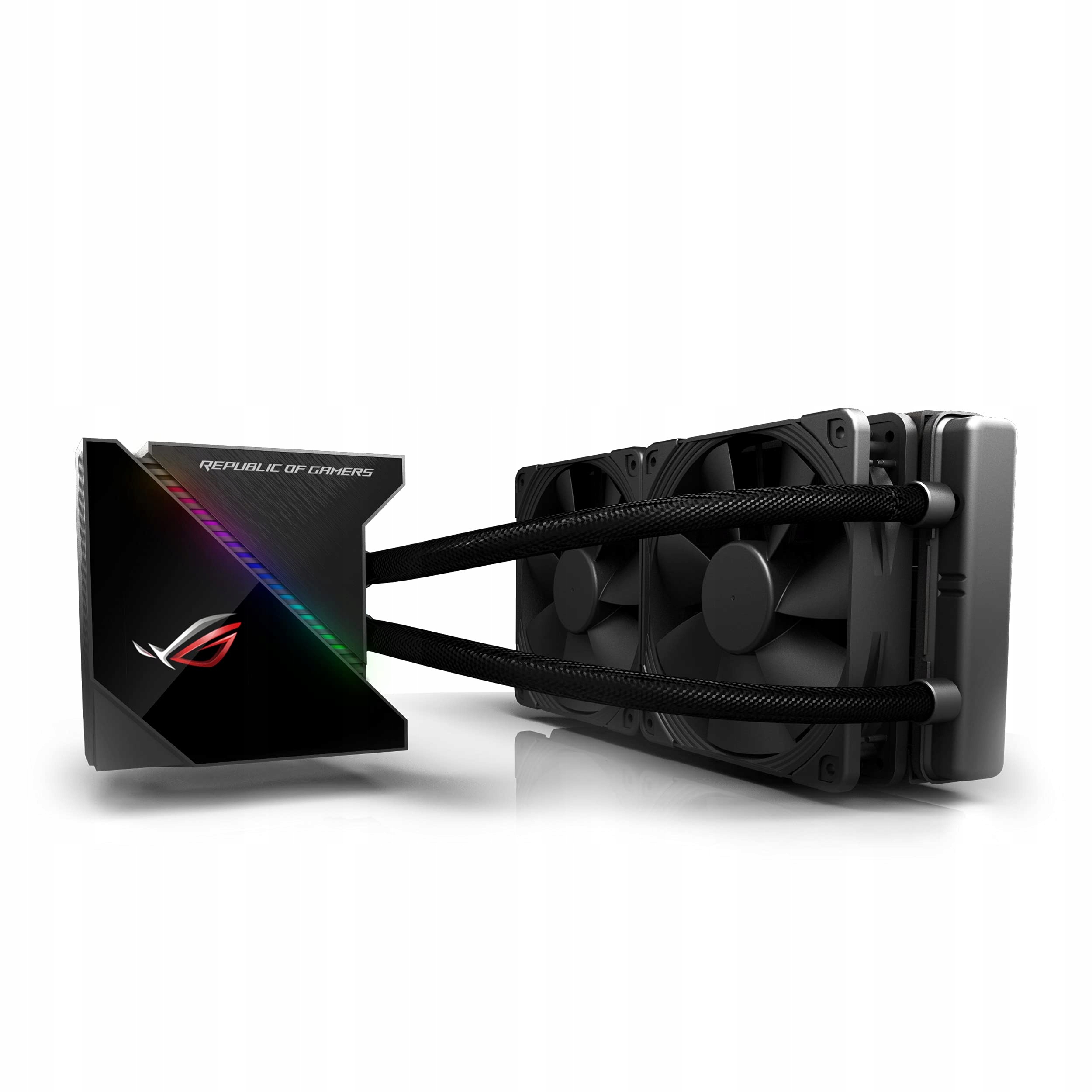 Chłodzenie wodne procesora ASUS ROG RYUJIN 240 2 x 120mm 2000 obr/min 4-pin