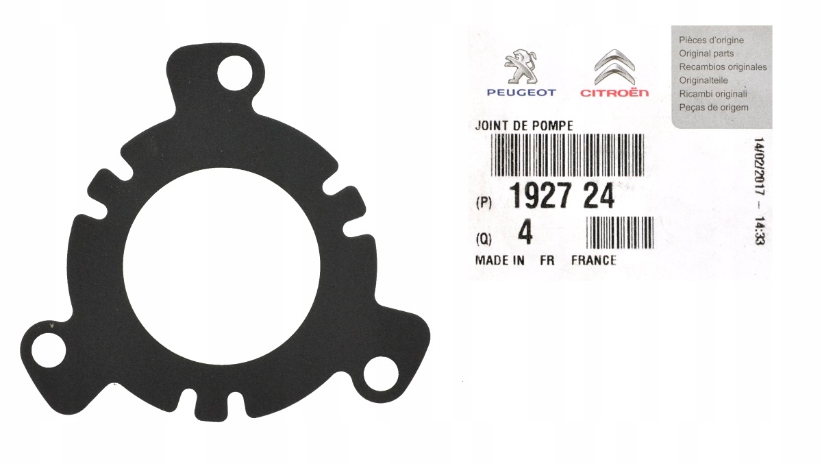 

Uszczelka Pompy Wtryskowej C4 C5 C8 2.0 Hdi 136KM