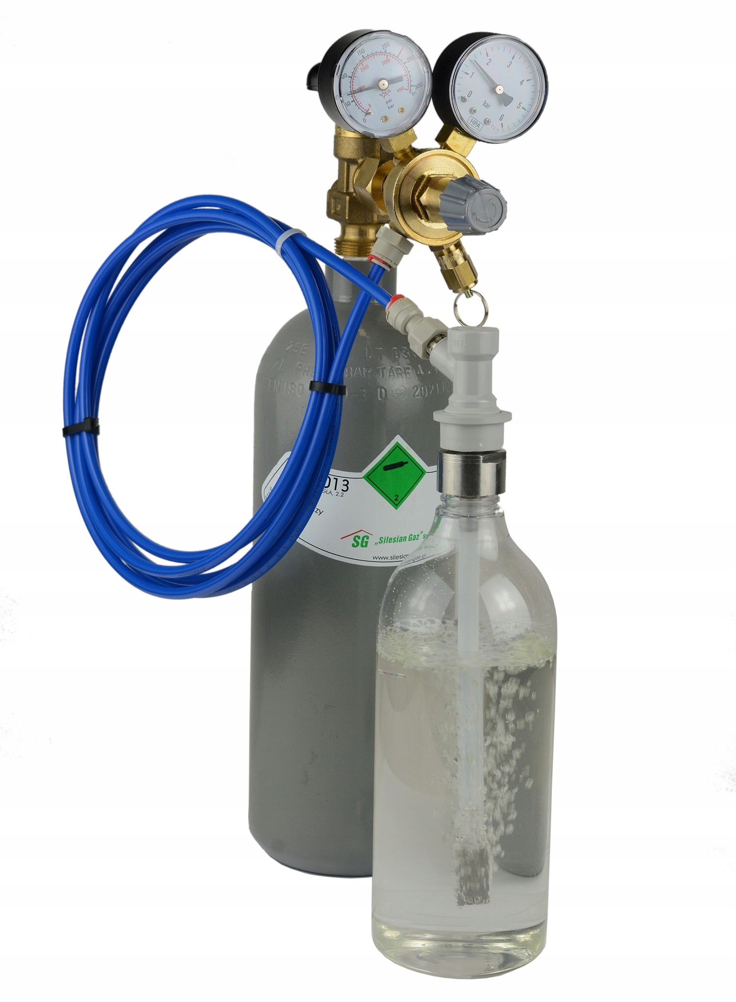 

Saturator do wody 1,5kg CO2