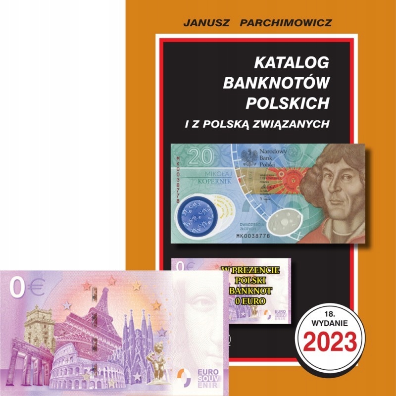 

Katalog Banknotów 2023 Parchimowicz banknot 0 euro