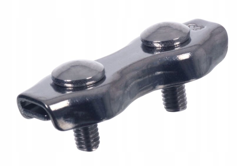 

Zacisk do lin siodełkowy podwójny nierdzewny 4 mm