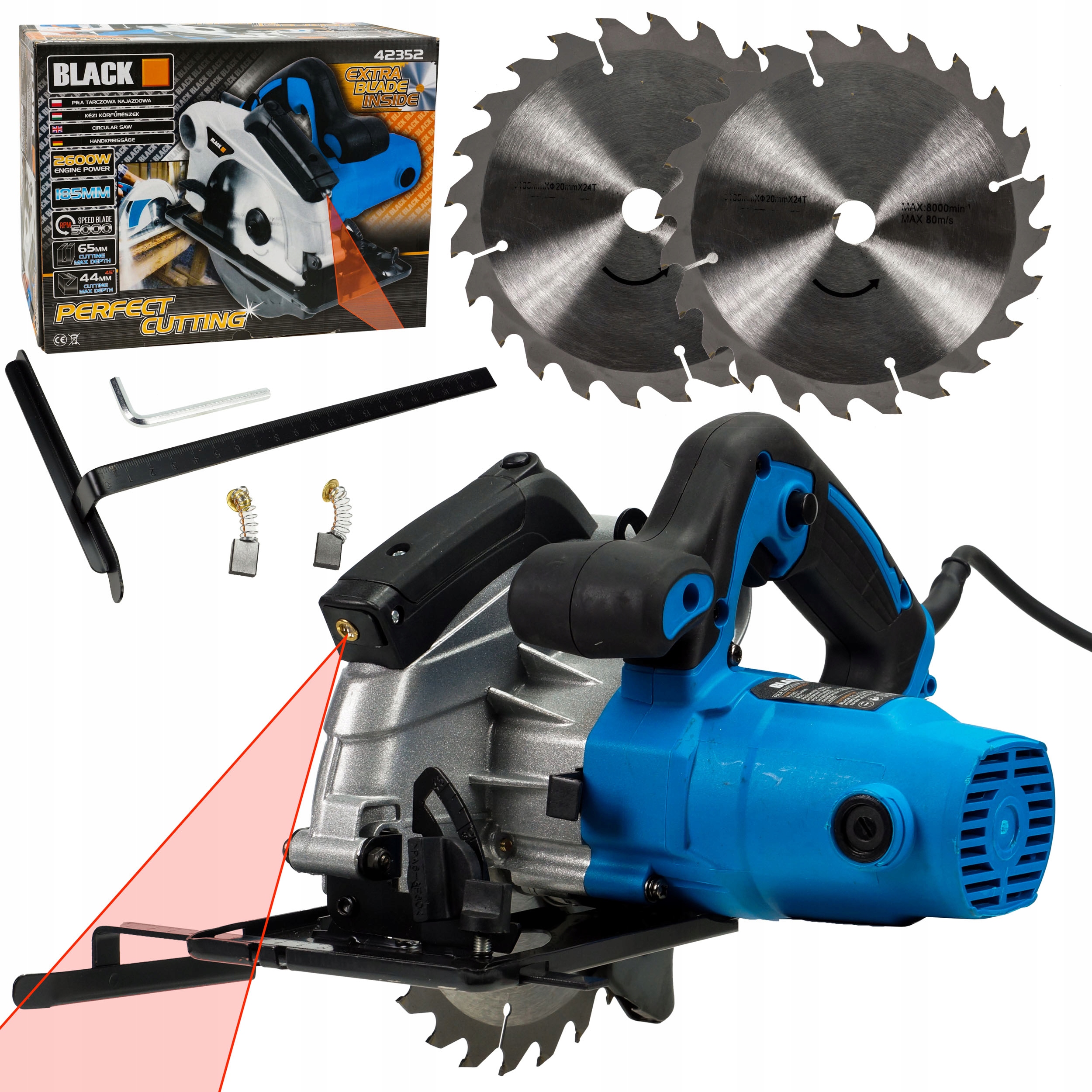 

Pilarka Tarczowa Najazdowa 2600W 42352)